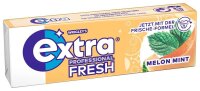 extra® PROFESSIONAL FRESH MELON MINT Kaugummis 30x 10...