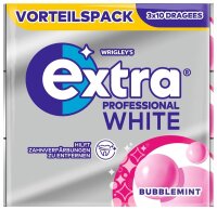 Extra® PROFESSIONAL WHITE BUBBLEMINT Kaugummis 3...