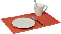relaxdays Platzset rot 30,0 x 45,0 cm, 6 St.