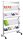 Kerkmann Prospektregal Ecoline silber DIN A4 91,0 x 35,0 x 160,0 cm, 1 St.