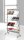 Kerkmann Prospektregal Ecoline silber DIN A4 91,0 x 35,0 x 160,0 cm, 1 St.