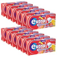 extra® Refreshers STRAWBERRY LEMON Kaugummis 12x 8...