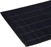 6 relaxdays Platzset schwarz 30,0 x 45,0 cm  ( 10020505_46 )