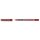 uni-ball eye micro UB-150E Tintenroller silber 0,2 mm, Schreibfarbe: rot, 12 St.