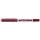 uni-ball eye micro UB-150E Tintenroller silber 0,2 mm, Schreibfarbe: rot, 12 St.