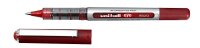uni-ball eye fine UB-157E Tintenroller silber 0,4 mm, Schreibfarbe: rot, 12 St.