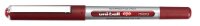 uni-ball eye fine UB-157E Tintenroller silber 0,4 mm, Schreibfarbe: rot, 12 St.