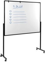 Legamaster mobiles Whiteboard PREMIUM PLUS Multiboard XL 150,0 x 120,0 cm marineblau#!#weiß lackierter Stahl