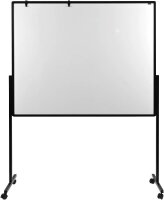 Legamaster mobiles Whiteboard PREMIUM PLUS Multiboard XL 150,0 x 120,0 cm marineblau#!#weiß lackierter Stahl