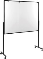Legamaster mobiles Whiteboard PREMIUM PLUS Multiboard XL 150,0 x 120,0 cm marineblau#!#weiß lackierter Stahl