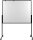 Legamaster mobiles Whiteboard PREMIUM PLUS Multiboard XL 150,0 x 120,0 cm marineblau#!#weiß lackierter Stahl