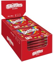 Skittles Fruits Kaubonbons 14 x 38,0 g, 14 St.