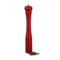 relaxdays Pfeffermühle rot 40,0 cm  ( 10020593_47 )