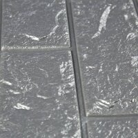 10 relaxdays Wandpaneele selbstklebend, grau 70,0 x 78,0 cm  ( 10026763_1061 )