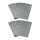 10 relaxdays Wandpaneele selbstklebend, grau 70,0 x 78,0 cm  ( 10026763_1061 )