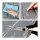 10 relaxdays Wandpaneele selbstklebend, grau 70,0 x 78,0 cm  ( 10026763_1061 )