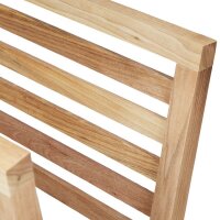relaxdays Zeitungsständer 10020656_0 braun Holz, DIN A4, 1 St.
