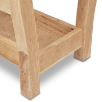 relaxdays Zeitungsständer 10020656_0 braun Holz, DIN A4, 1 St.