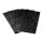 relaxdays Wandpaneele selbstklebend, schwarz 70,0 x 78,0 cm, 5 St.