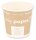 NATURE Star Einweg-Kaffeebecher Only Paper braun, weiß 100 ml, 50 St.