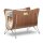 relaxdays Zeitungsständer 10021238_0 braun Holz, DIN A4 quer, 1 St.