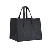 relaxdays Kaminholztasche 50,0 l anthrazit 43,0 x 36,5 x...