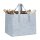 relaxdays Kaminholztasche 50,0 l hellgrau 43,0 x 36,5 x 34,5 cm, 1 St.
