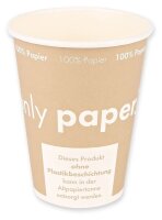 NATURE Star Einweg-Kaffeebecher Only Paper 300 ml, 50 St....