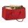 relaxdays Kaminholztasche 27,0 l rot 25,0 x 50,0 x 25,0 cm, 1 St.