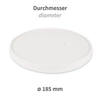 NATURE Star Deckel für Einweg-Suppenbecher Only...