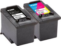 KMP C95V schwarz, color Druckköpfe kompatibel zu Canon PG-540/CL-541, 2er-Set