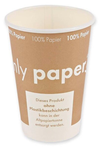 NATURE Star Einweg-Kaffeebecher Only Paper 180 ml, 50 St.  ( 4030753 )