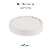 NATURE Star Deckel für Einweg-Suppenbecher Only...