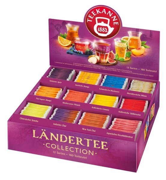 TEEKANNE Ländertee-Collection Box Tee