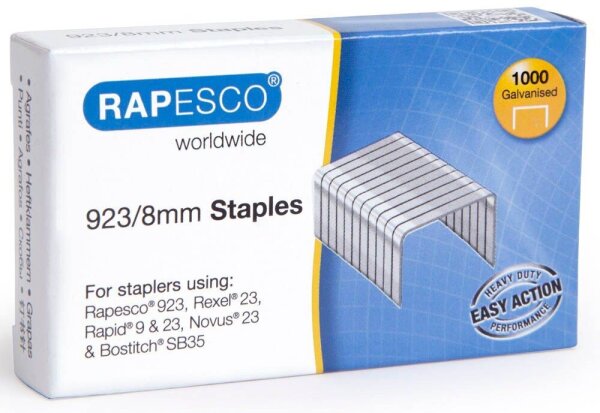 RAPESCO® Heftklammern 923 23/8, 1.000 St.