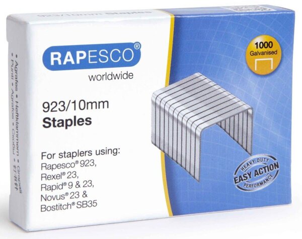 RAPESCO® Heftklammern 923 23/10, 1.000 St.