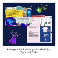 KOSMOS Experimentierkasten Neon-Leuchten mehrfarbig