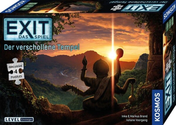 KOSMOS EXIT - Das Spiel: Der verschollene Tempel Escape-Room Spiel, 1 St.