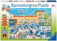 Ravensburger XXL Polizeirevier Puzzle, 100 Teile