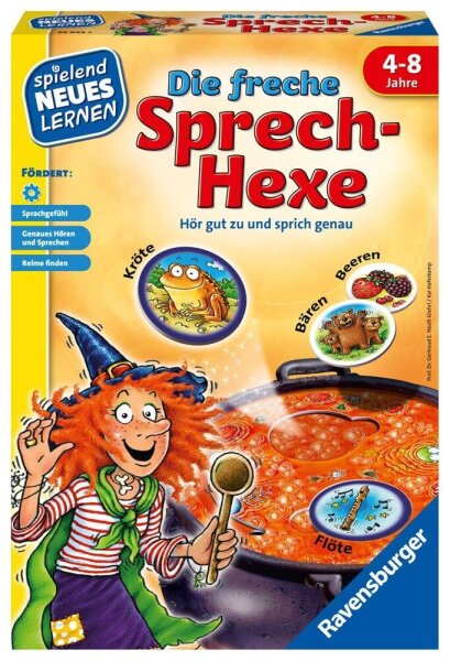 Ravensburger Die freche Sprech-Hexe Brettspiel, 1 St.
