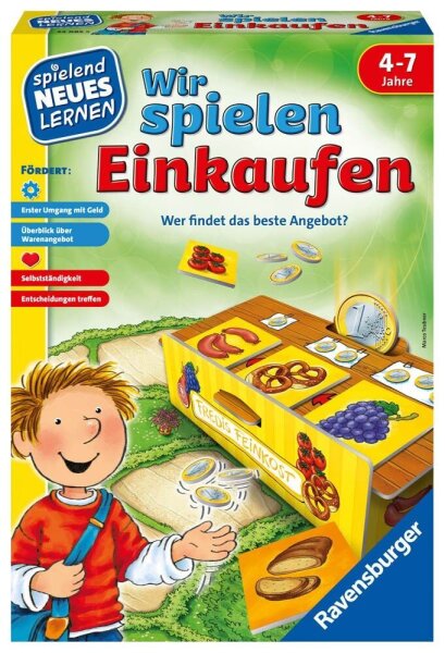 Ravensburger Wir spielen Einkaufen Brettspiel, 1 St.