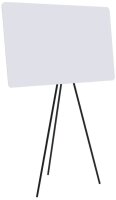 AKTION: Legamaster Flipchart SKETCH INFINITE 7-153800 + GRATIS 1x SKETCH ECO Papierblockraster, 2x edding 31 EcoLine Flipchartmarker