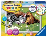 Ravensburger Malen-nach-Zahlen Tiefer Schlaf mehrfarbig