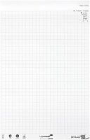 AKTION: Legamaster Flipchart-Papier SKETCH ECO kariert 65,0 x 98,0 cm, 20 Blatt, 5 Blöcke + GRATIS 2x edding 31 EcoLine Flipchartmarker