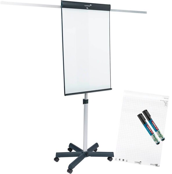 AKTION: Legamaster Flipchart SKETCH PRO 7-153310 + GRATIS 1x SKETCH ECO Papierblock (kariert), 2x edding 31 EcoLine Flipchartmarker
