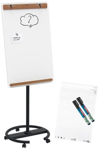 AKTION: Legamaster Flipchart SKETCH INFINITE 7-153810 + GRATIS 1x SKETCH ECO Papierblockraster, 2x edding 31 EcoLine Flipchartmarker