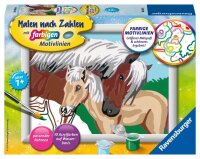 Ravensburger Malen-nach-Zahlen Liebevolle Stute mehrfarbig