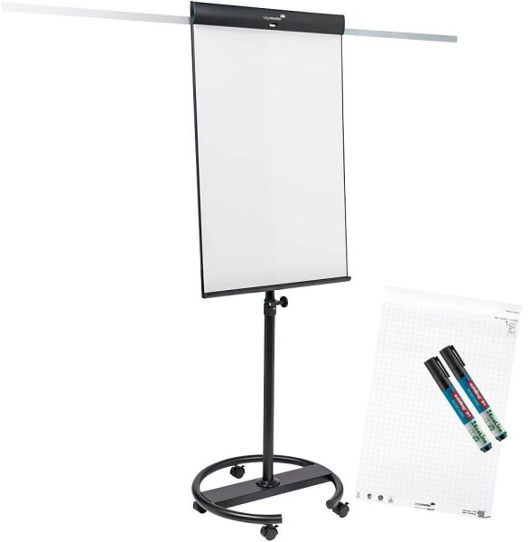 AKTION: Legamaster Flipchart SKETCH PRO 7-153610 + GRATIS 1x SKETCH ECO Papierblock (kariert), 2x edding 31 EcoLine Flipchartmarker