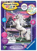 Ravensburger Malen-nach-Zahlen Magisches Einhorn mehrfarbig