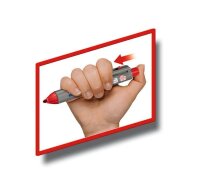edding retract 12 Whiteboard-Marker rot 1,5 - 3,0 mm, 1 St.